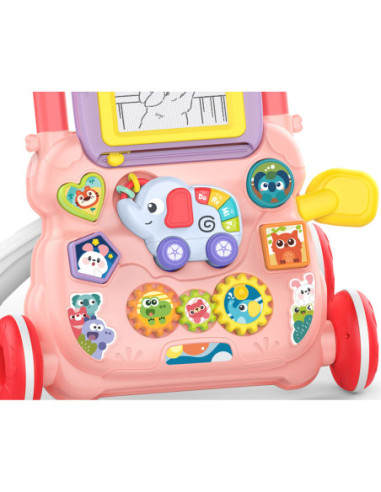 WOOPIE Interaktywny Chodzik Pchacz Muzyczny + Znikopis