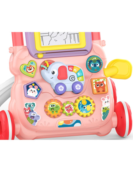 WOOPIE Interaktywny Chodzik Pchacz Muzyczny + Znikopis