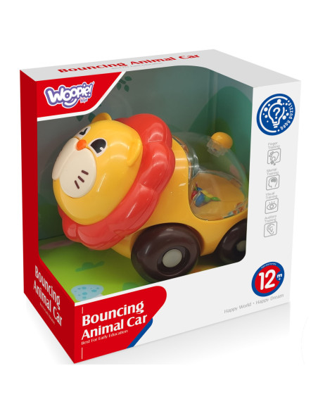 WOOPIE Grzechotka Samochodzik Pojazd Lew