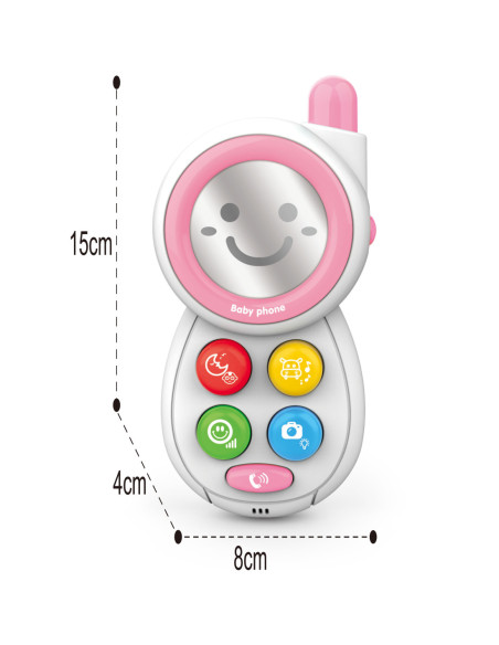 WOOPIE Telefonik Interaktywny Komórka z Dźwiękami