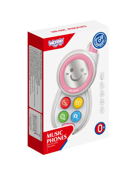 WOOPIE Telefonik Interaktywny Komórka z Dźwiękami
