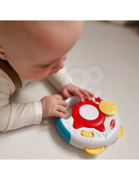 WOOPIE Interaktywny Tamburyn Zabawka Muzyczna