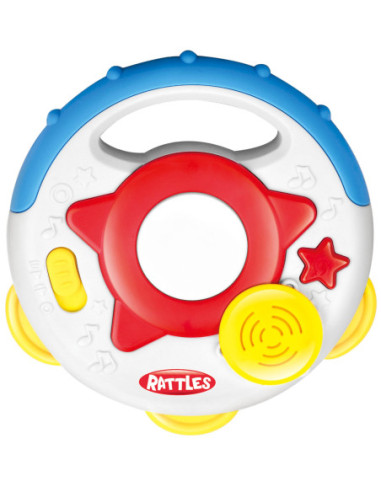 WOOPIE Interaktywny Tamburyn Zabawka Muzyczna