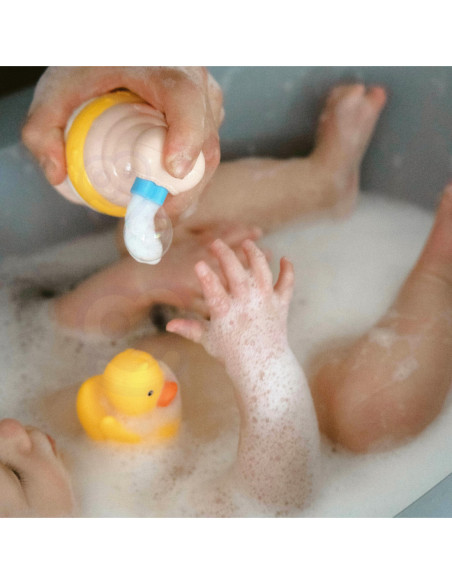 WOOPIE Zabawki do Kąpieli Kubeczek + Kaczuszka + Dozownik Mydła Zestaw