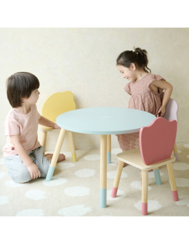 CLASSIC WORLD Pastelowy Stolik Grace dla Dzieci 3+