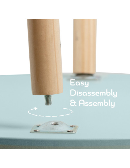 CLASSIC WORLD Pastelowy Stolik Grace dla Dzieci 3+