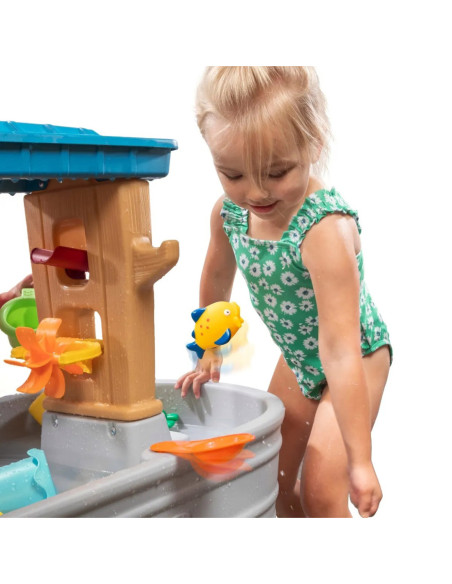 Step2 Stół Wodny z Deszczownicą Wiaderkiem i Lejkiem + Zwierzątka