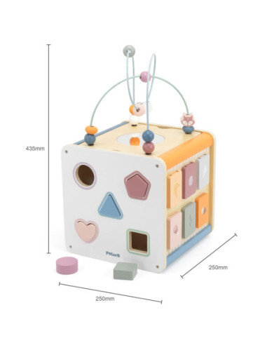 VIGA PolarB Edukacyjna Kostka 8w1 Sześcian Aktywności