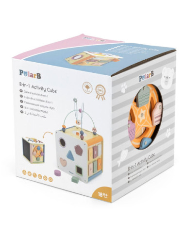 VIGA PolarB Edukacyjna Kostka 8w1 Sześcian Aktywności