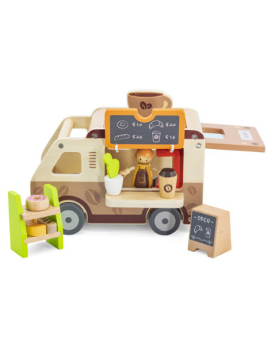 VIGA Drewniane Auto Kawiarnia