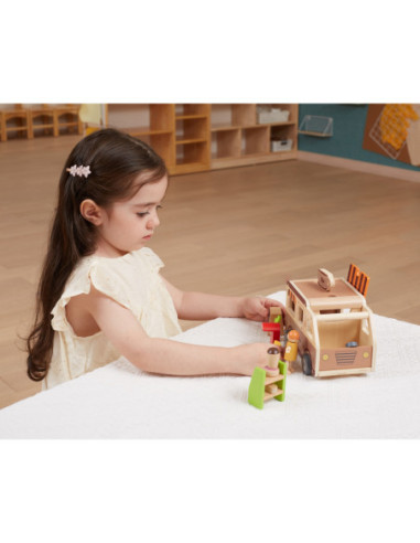 VIGA Drewniane Auto Kawiarnia