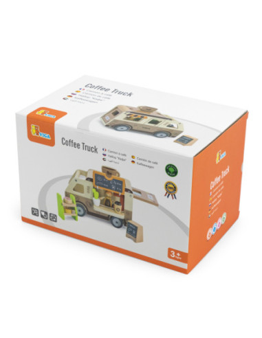 VIGA Drewniane Auto Kawiarnia