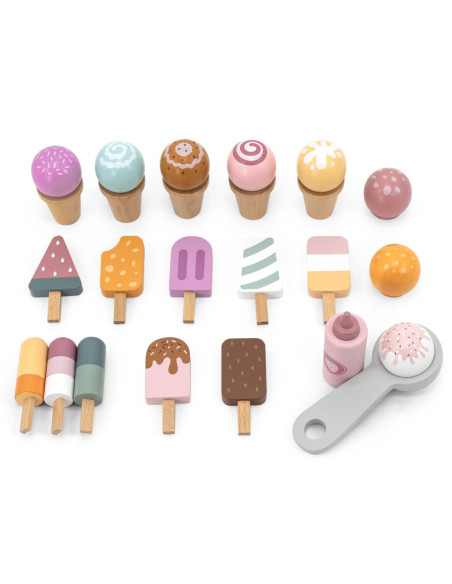 VIGA PolarB Drewniany Stragan z Lodami Lodziarnia Mobilna