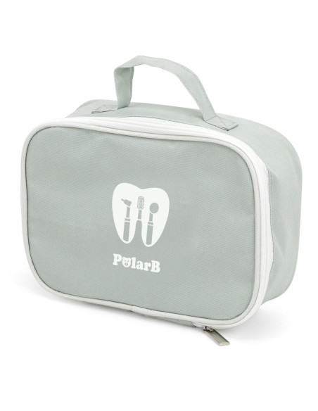 VIGA PolarB Drewniany Zestaw Dentysty Torba