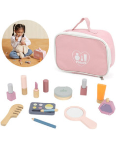 VIGA PolarB Wooden Makeup Set Cosmetic Bag