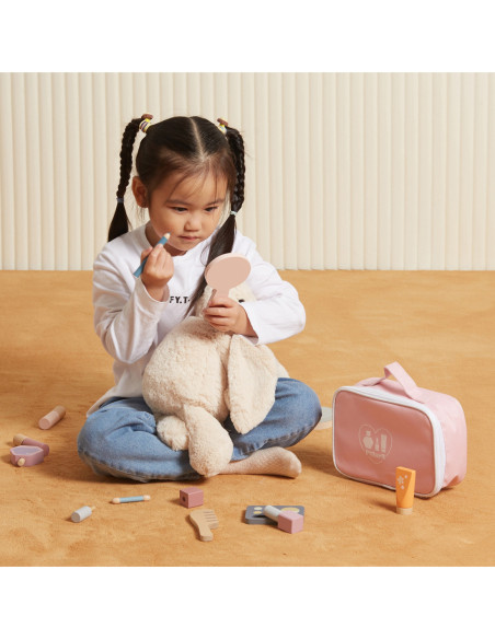 VIGA PolarB Drewniany Zestaw do Makijażu Kosmetyczka Torba