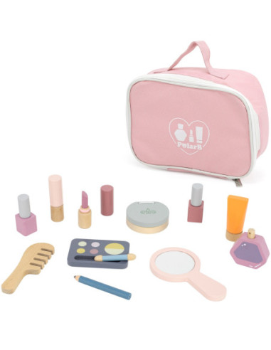 VIGA PolarB Drewniany Zestaw do Makijażu Kosmetyczka Torba