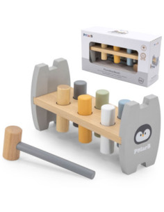 VIGA PolarB Wooden Penguin Montessori Hammer