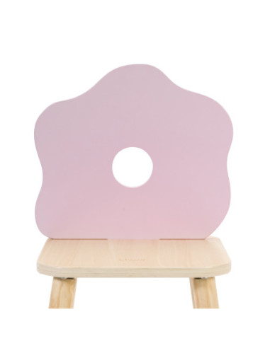 CLASSIC WORLD Pastelowe Krzesełko Grace dla Dzieci 3+ (Flower)