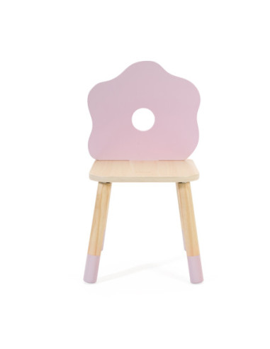 CLASSIC WORLD Pastelowe Krzesełko Grace dla Dzieci 3+ (Flower)