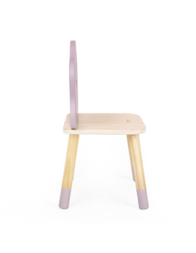 CLASSIC WORLD Pastelowe Krzesełko Grace dla Dzieci 3+ (Flower)