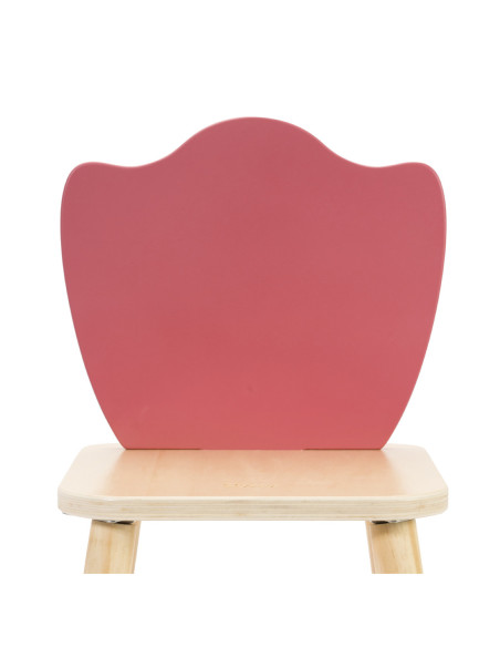 CLASSIC WORLD Pastelowe Krzesełko Grace dla Dzieci 3+ (Flower)