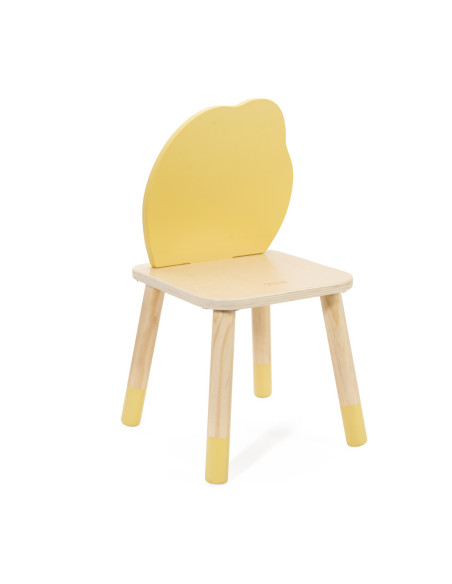 CLASSIC WORLD Pastelowe Krzesełko Grace dla Dzieci 3+ (Lemon)