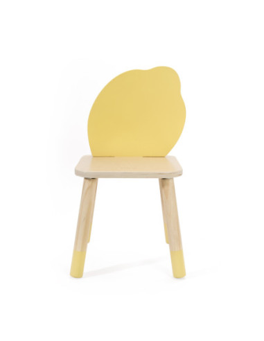 CLASSIC WORLD Pastelowe Krzesełko Grace dla Dzieci 3+ (Lemon)