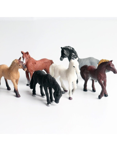 WOOPIE Zestaw Figurki Konie 16 szt.