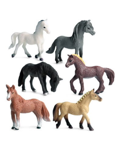 WOOPIE Zestaw Figurki Konie 16 szt.