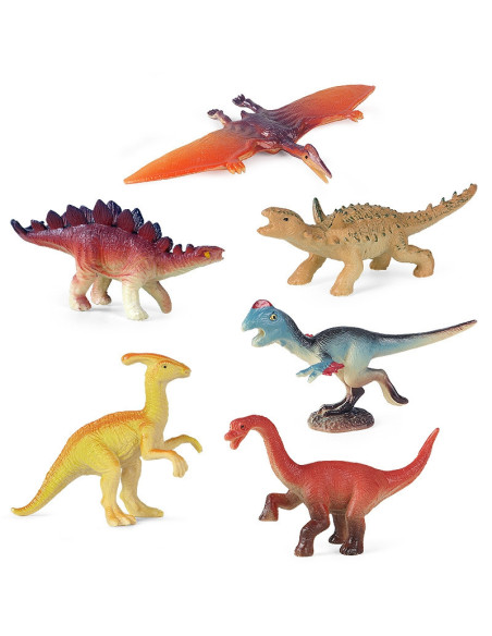 WOOPIE Zestaw Figurki Dinozaury 18 szt. - wersja 1