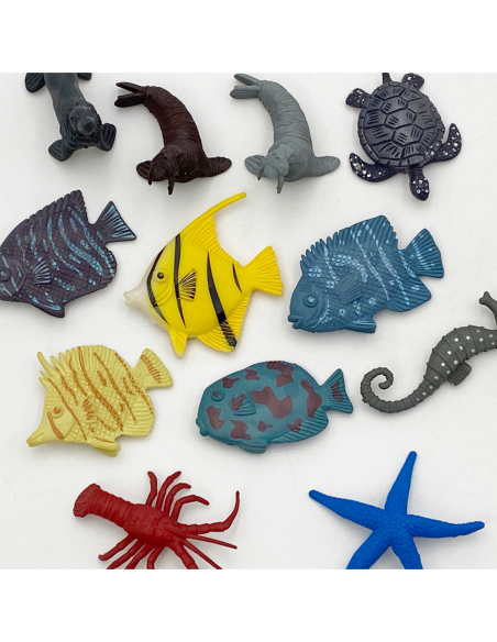 WOOPIE Zestaw Figurki Zwierzeta Morskie 34 szt.
