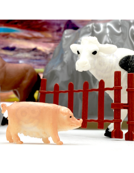 WOOPIE Zestaw Figurki Zwierzęta Farma 34 szt.