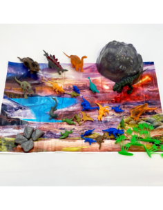 WOOPIE Zestaw Figurki Dinozaury 34 szt. 2