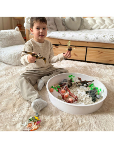 WOOPIE Zestaw Figurki Dinozaury 40 szt.