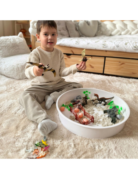 WOOPIE Zestaw Figurki Dinozaury 40 szt.