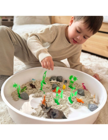 WOOPIE Zestaw Figurki Dinozaury 40 szt.