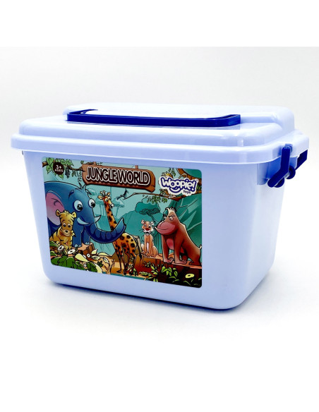 WOOPIE Zestaw Figurki Zwierzęta XXL 58 szt.