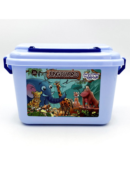 WOOPIE Zestaw Figurki Zwierzęta XXL 58 szt.