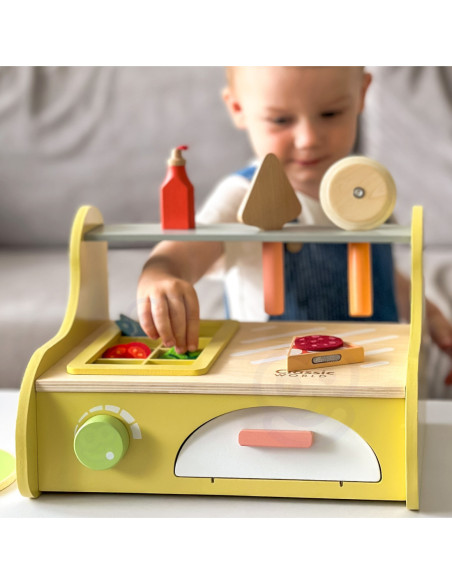 CLASSIC WORLD Drewniany Piec do Pizzy Oven Pizza 3+ FSC