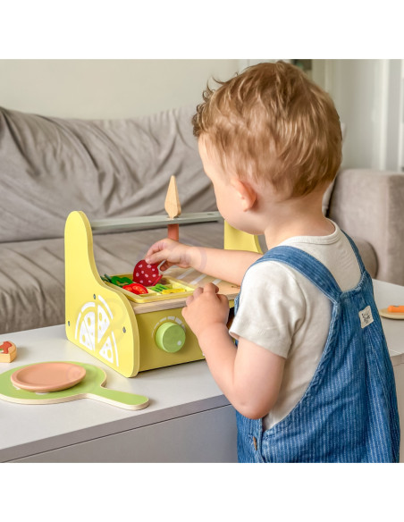 CLASSIC WORLD Drewniany Piec do Pizzy Oven Pizza 3+ FSC