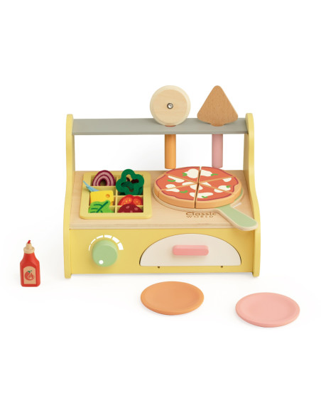 CLASSIC WORLD Drewniany Piec do Pizzy Oven Pizza 3+ FSC