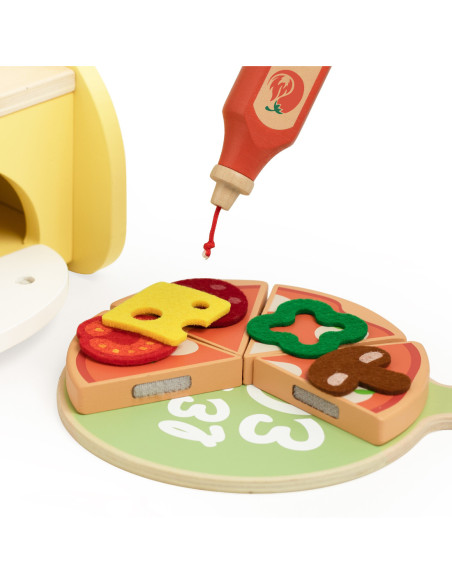 CLASSIC WORLD Drewniany Piec do Pizzy Oven Pizza 3+ FSC