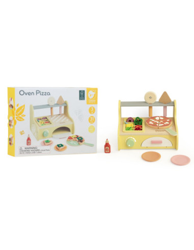 CLASSIC WORLD Drewniany Piec do Pizzy Oven Pizza 3+ FSC