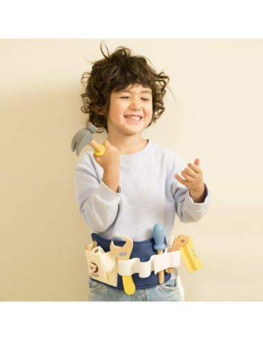 CLASSIC WORLD Zestaw Małego Majsterkowicza Pas z Narzędziami 13 el. FSC