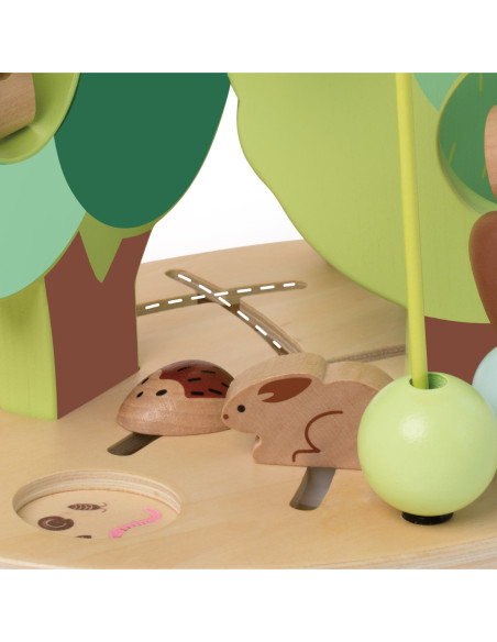 CLASSIC WORLD Edukacyjny Labirynt Przeplatanka Forest Life 18m+ FSC