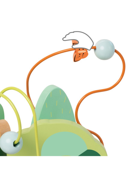 CLASSIC WORLD Edukacyjny Labirynt Przeplatanka Forest Life 18m+ FSC