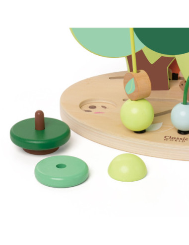 CLASSIC WORLD Edukacyjny Labirynt Przeplatanka Forest Life 18m+ FSC