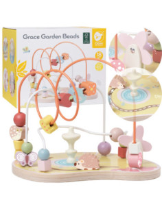 CLASSIC WORLD Educational Maze Intertwining Grace Garden Beads 18m+ FSC