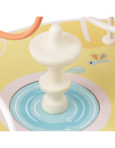 CLASSIC WORLD Edukacyjny Labirynt Przeplatanka Grace Garden Beads 18m+ FSC